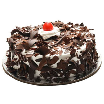 "Round shape chocolate Eggless cake - 1kg - Click here to View more details about this Product